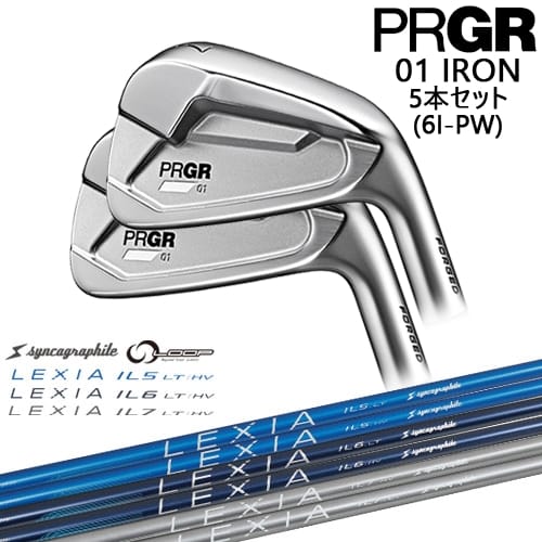 OVDPRGR 01 IRON 5set(6I-PW) [6P]ץPRGR LEXIA SHAFTfor...