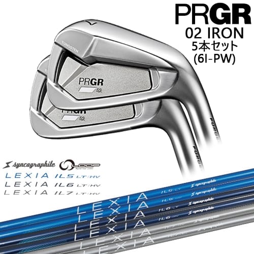 OVDPRGR 02 IRON 5set(6I-PW) [6P]ץPRGR LEXIA SHAFTfor...