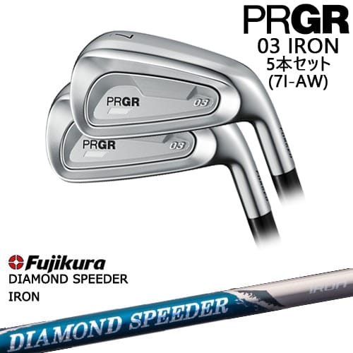 OVDPRGR 03 IRON 5set(7I-AW) [7A]ץPRGR DIAMOND SPEEDER ...