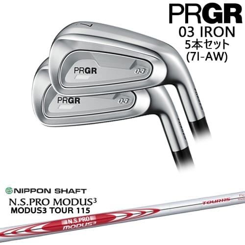 OVDPRGR 03 IRON 5set(7I-AW) [7A]ץPRGR N.S PRO MODUS 3 ...
