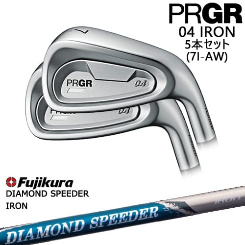 OVDPRGR 04 IRON 5set(7I-AW) [7A]ץPRGR DIAMOND SPEEDER ...