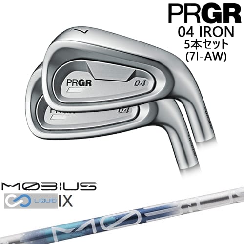 OVDPRGR 04 IRON 5set(7I-AW) [7A]ץPRGR MOBIUS LIQUIDӥ...