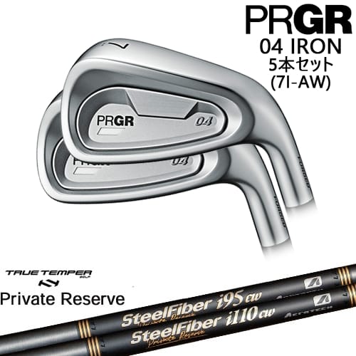 OVDPRGR 04 IRON 5set(7I-AW) [7A]ץPRGR SteelFiberi꡼ ...