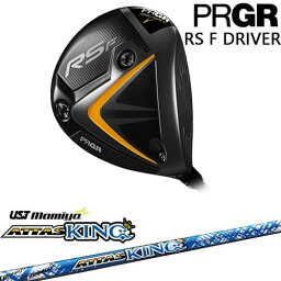 【工房カスタム】PRGR RS F ドライバー RS JUST[DW]プロギアPRGR ATTAS KING アッタスキング マミヤmamiya