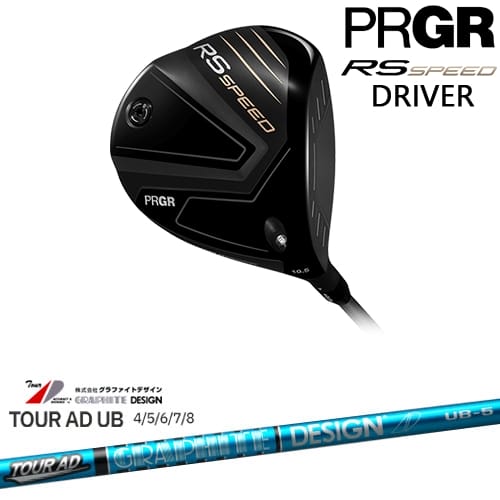 PRGR - 【OVDカスタム】PRGR RS SPEED ドライバー 2025年モデル 右用[DW]プロギアPRGR TOUR AD UB ツアーAD グラファイトデザイン