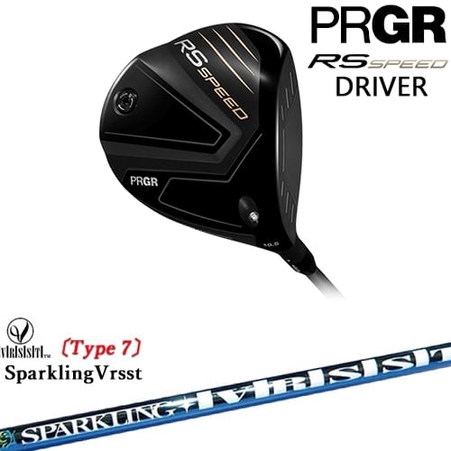 【OVDカスタム】PRGR RS SPEED ドライバー 2025年モデル 右用[DW]プロギアPRGR SPARKLING VRSST Type7 スパークリングヴァスト