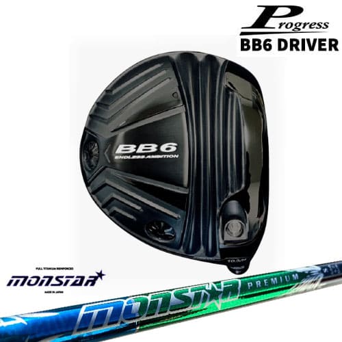Progress ץ쥹 BB6 Driver ɥ饤С 1W MONSTAR 󥹥 ץߥ MIRAI GOLF