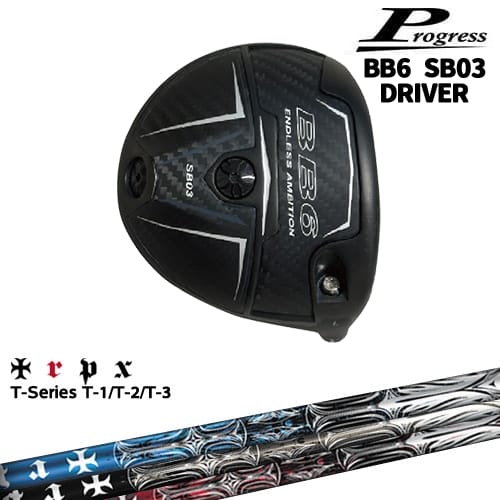 Other - 【OVDカスタム】Progress BB6 SB03 ドライバー[DW]プログレスProgress T-Series ティー1 2 3 TRPX