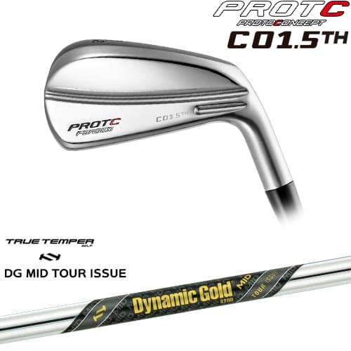 【OVDカスタム】C01.5TH FORGED HYBRID IRON アイアン型UT[UT]プロトコンセプトPROTOCONEPT Dynamic Gold MID TOUR ISSUE ツアーイシュー TRUE TEMPERトゥルーテンパー