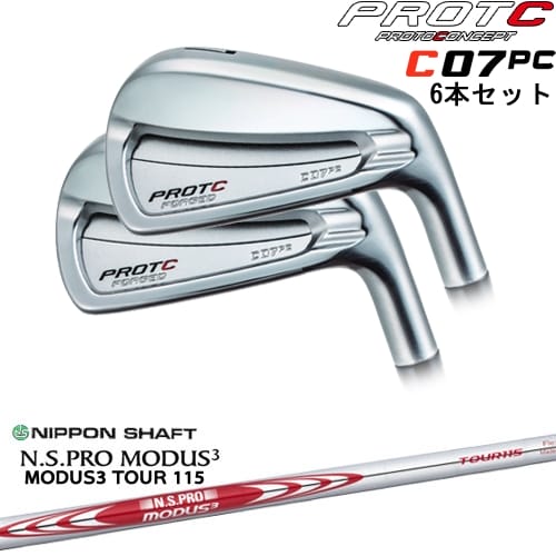 OVDC07PC FORGED IRON 6set(5I-PW/6I-GW)[5P]ץȥ󥻥ץPROTOCONC...