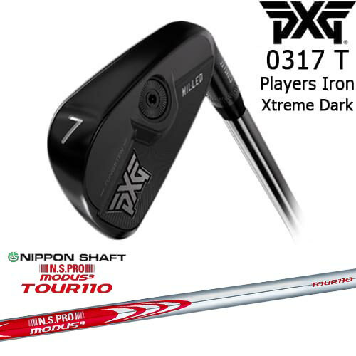PXG 0317 T ץ졼䡼6set(5I-PW) XTREME DARK[5P]ԡåPXG N.S.PRO M...