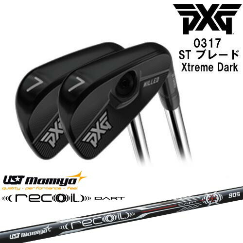 PXGʤOVDGOLF۳ PXG 0317 ST ֥졼 XtremeDark  5set(6-Pw) 2022ǯ[6P...