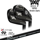 PXG 0311 P GEN5 アイアン6本set(5I-PW) Black(ブラック)[5P]ピーエックスジーPXG RAUNE IRON UNITIZE i60u i75u i90u(パラレル)ラウネ..