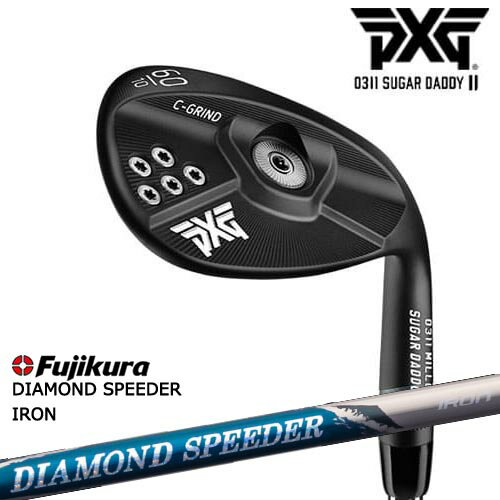 ڥե30g7ȯۡPXGʤOVDGOLFPXG SUGAR DADDY2 0311 MILLED å BLACK(֥å ) 奬ǥ ԡå DIAMOND SPEEDER IRON ɥԡ ե Fujikura