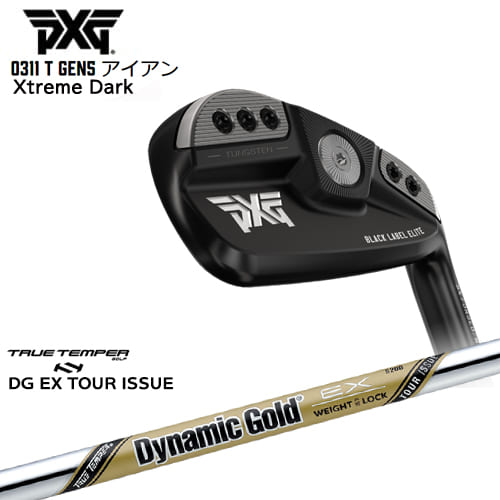 PXG/0311 T GEN5 アイアン/Black(ブラック/黒)/単品(4I、5I、GW)/Dynamic_Gold_EX_TOUR_ISSUE/ツアーイシュー/TRUE_TEMPER/カスタムクラブ