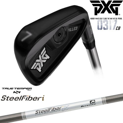 【PXGならOVDGOLF！】PXG 0317 CB プレーヤーズアイアン6本set(5-Pw)Extreme Dark[5P]スチールファイバーi(テーパー) SteelFiberTRUE TEMPER