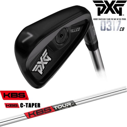 【PXGならOVDGOLF！】PXG 0317 CB プレーヤーズアイアン単品(#3、#4、GW)ExtremeDark[IR]KBS C-TAPER