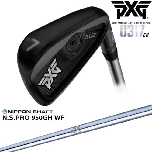 【PXGならOVDGOLF！】PXG 0317 CB プレーヤーズアイアン単品(#3、#4、GW)ExtremeDark[IR]N.S.PRO 950GH WF 日本シャフト