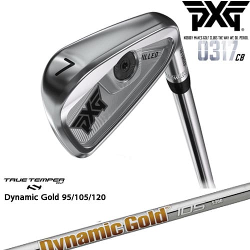 【PXGならOVDGOLF！】PXG 0317 CB プレーヤーズアイアン6本set(5-Pw)Chrome [5P]Dynamic Gold 85 95 105 120 ダイナミックゴールド TRUE TEMPER