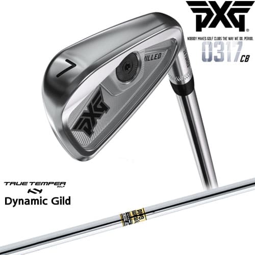 【PXGならOVDGOLF！】PXG 0317 CB プレーヤーズアイアン単品(#3、#4、GW)Chrome[IR]Dynamic Gold ダイナミックゴールド TRUE TEMPER 1