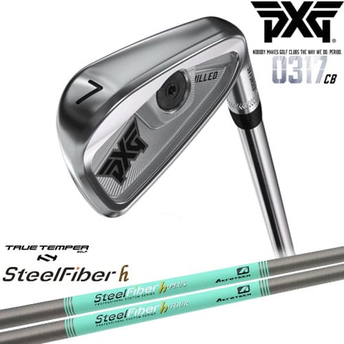 【PXGならOVDGOLF！】PXG 0317 CB プレーヤーズアイアン単品(#3、#4、GW)Chrome[IR]スチールファイバーh(パラレル) SteelFiberTRUE TEMPER