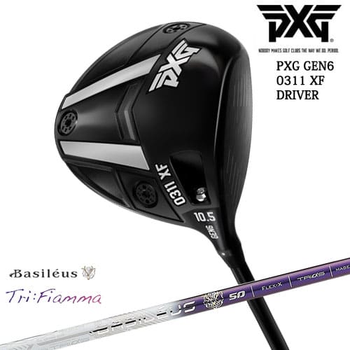 【PXGならOVDGOLF！】PXG GEN6 0311 XF ドライバー RH LH [DW]Tri：Fiamma フィアマ Basileus バシレウス