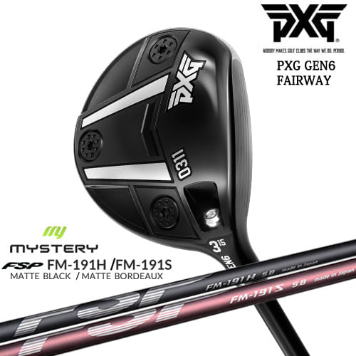 【PXGならOVDGOLF！】PXG GEN6 0311 フェアウェイウッド RH LH [FW]FM-191H FM-191S MYSTERY ミステリー