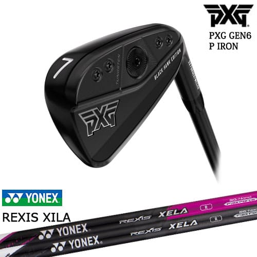 【PXGならOVDGOLF！】PXG GEN6 0311 P アイアン6本set(5-Pw)BLACK HAWKブラックホーク [5P]REXIS XELA レクシス キセラ YONEX ヨネックス