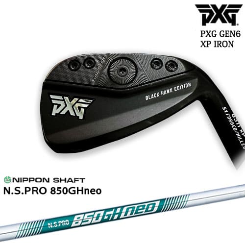 PXGʤOVDGOLFPXG GEN6 0311 XP 6set(6-GW)BLACK HAWK֥åۡ [6G]N.S.PRO 850GH neo ܥե