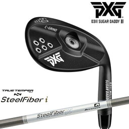 【PXGならOVDGOLF！】PXG SUGAR DADDY2 0311 MILLED ウェッジ BLACK(ブラック 黒) シュガーダディ ピーエックスジー スチールファイバーi (テーパー) SteelFiberTRUE TEMPER