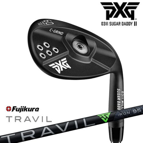 PXGʤOVDGOLFPXG SUGAR DADDY2 0311 MILLED å BLACK(֥å ) 奬ǥ ԡå TRAVIL IRON ȥӥ륢 Fujikura ե