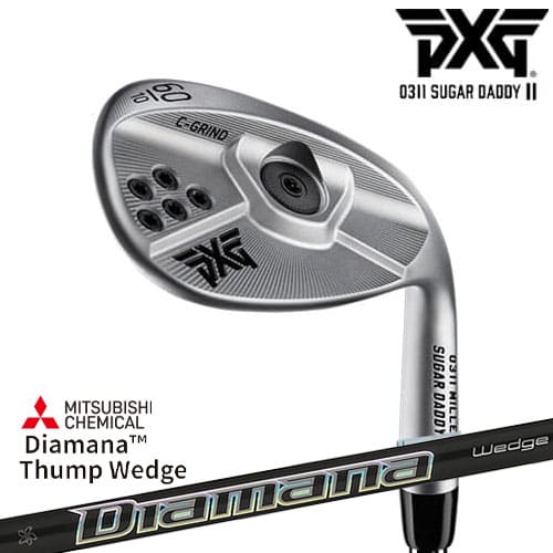 PXGʤOVDGOLFPXG SUGAR DADDY2 0311 MILLED å SILVER(С ) 奬ǥ ԡå Diamana Thump Wedge ǥޥ WEDGE ɩߥ