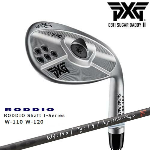 PXGʤOVDGOLFPXG SUGAR DADDY2 0311 MILLED å SILVER(С ) 奬ǥ ԡå RODDIO Shaft I-Series(å)