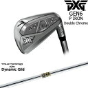 PXG GEN6 0311 P アイアン5本set(6-Pw)ダブルクローム[6P]ピーエックスジーPXG DynamicGoldダイナミックゴールドTRUE TEMPERトゥルーテンパー