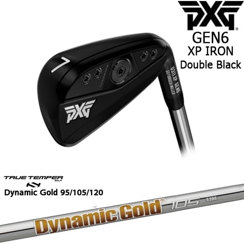 PXG GEN6 0311 XP 5本set(6-Pw)ダブルブラック[6P]ピーエックスジーPXG DynamicGold85 95 105 115 120 ダイナミックゴールドTRUE TEMPER