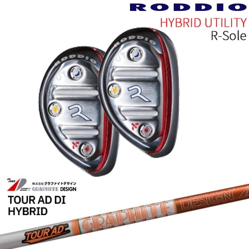 RODDIO HYBRID UT R-Sole ハイブリッド ユーティリティ Rソール[UT]ロッディオRODDIO Tour AD DI TOUR AD HYBRID グラファイトデザイン
