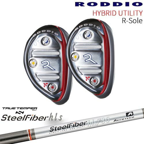 【OVDゴルフカスタムクラブ】 【RODDIO/ロッディオ】 RODDIOハイブリッド ユーティリティ ヘッドは、第一に「圧倒的な飛距離性能」を、第二に「個々のニーズをカタチにできる独自のチューニング構造」を追求し開発された高性能ヘッドです。 【ヘッド】 RODDIO HYBRID UT R-Sole ハイブリッド ユーティリティ Rソール ソールタイプ：R-Sole [素材] ボディー：6-4チタン フェース：15-3-3-3鍛造チタン ソール：ステンレス合金 番手：U2(18度) / U3(21度) / U4(24度) / U5(27度) / U6(30度) 【カスタム内容】 ホーゼル・ポジションでノーマル【0】以外をご希望の場合は下表を参考に備考欄にご記入ください。 ※長さ、グリップ、他、選択肢にてご指定ください。 その他、ご要望がございましたら別途備考欄にご記入お願いします。 可能な限りご要望にお応えいたしますが、一部有料となる場合もございますのでご了承くださいませ。 ※製品には表示スペックと多少の誤差が生じる場合がありますのでご了承下さい。 【納期】 取寄せの場合入荷後組立 【標準グリップ】 【お支払方法】 カスタムオーダー品に関しましては商品の特性上キャンセルをお受けできません。また、代金引換でのお取引に対応しておりません。予めご了承下さいませ。