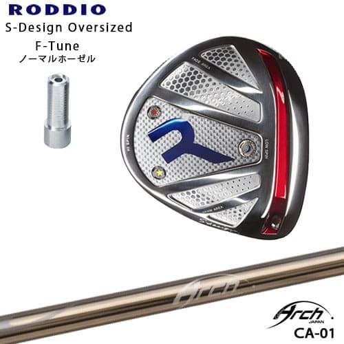 樂天商城 - RODDIO/ロッディオ/DRIVER_HEAD/Sデザインオーバーサイズ/シルバーソール/F-Tuneホーゼル/CA-01/ARCH_GOLF/アーチゴルフジャパン/カスタムクラブ/代引NG