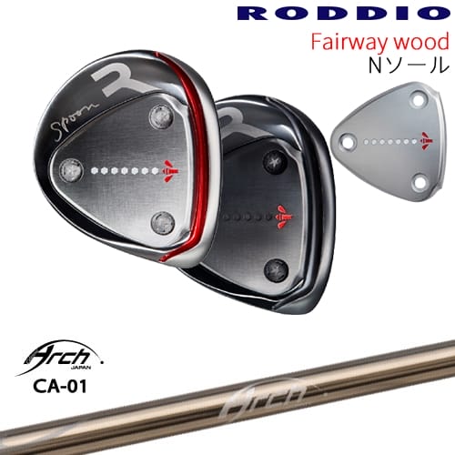 【OVDカスタム】RODDIO フェアウェイウッド Nソール 2024年モデル[FW]ロッディオRODDIO CA-01 ARCH GOLF アーチゴルフジャパン