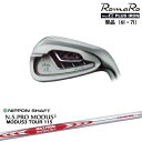 【ロマロならOVDGOLF！】RomaRo Ray α PLUS IRON アイアン単品（6I・7I）[IR]ロマロROMARO N.S PRO MODUS 3 TOUR 115(赤) 日本シャフト