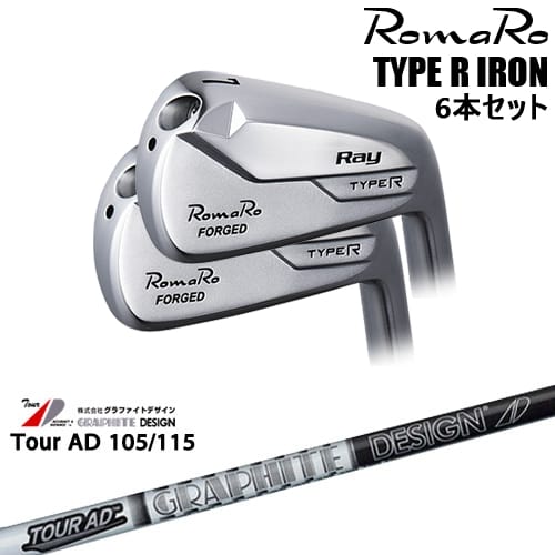 OVDRomaRo Ray TYPE R IRON 6set(5I-PW/6I-AW)[5P]ޥROMARO To...