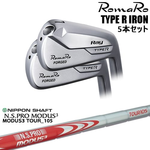 RomaRo Ray TYPE R IRON 5set(6I-PW/7I-AW)[6P]ޥROMARO N.S.PRO MOD...