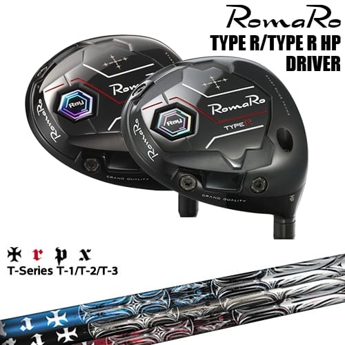 【OVDカスタム】Ray TYPE R/TYPR R HP ドライバー [DW]ロマロROMARO T-Series ティー1 2 3 TRPX