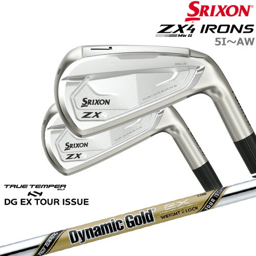 スリクソン ZX4 MK II Mk2 アイアン7本セット(5I-PW+AW) SRIXON Dynamic_Gold_EX_TOUR_ISSUE ツアーイシュー TRUE_TEMPER カスタムクラブ