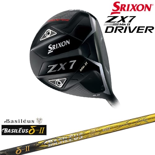 【OVDカスタム】SRIXON ZX7 Mk2 ドライバー [DW]スリクソンSRIXON δ2 デルタツー Basileus バシレウス