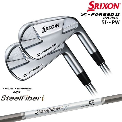 【在庫品即納・ZX5MK2コンボ対応】 Z-FORGED2 フォージドII アイアン6本set(5-Pw)2023年[5P]スリクソンSRIXON スチールファイバーi(パラレル) SteelFiberTRUE TEMPER