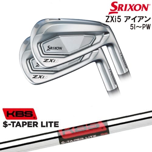 【予約/11月9日発売予定】【OVDカスタム】SRIXON ZXi5 IRON アイアン6本set(5P-PW)[5P]スリクソンSRIXON KBS $-TAPER LITE ( エステーパー ライト )