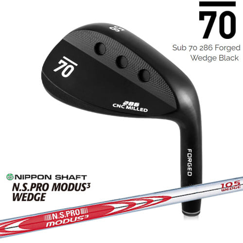 ں߸¨ǼSub 70 286 Forged Wedge Black ֥֥ƥ å N.S.PRO_MODUS3_WEDGE...