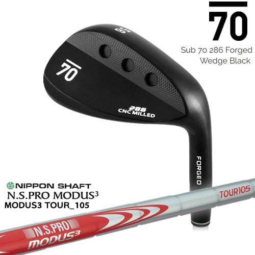 ں߸¨ǼSub 70 286 Forged Wedge Black ֥֥ƥ å N.S.PRO_MODUS3_TOUR_...