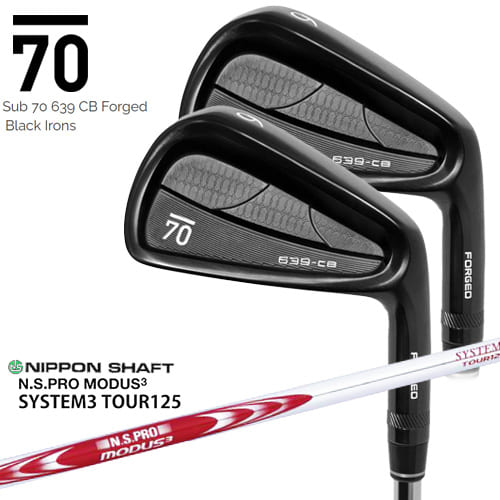 ں߸¨ǼSub 70 639 CB Forged Black Irons ֥֥ƥ 5ܥå(6IPW) N.S.P...